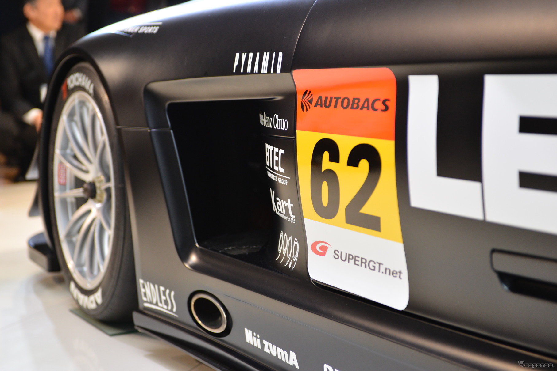 LEON RACING、スーパーGT参戦車両『SLS AMG GT3』