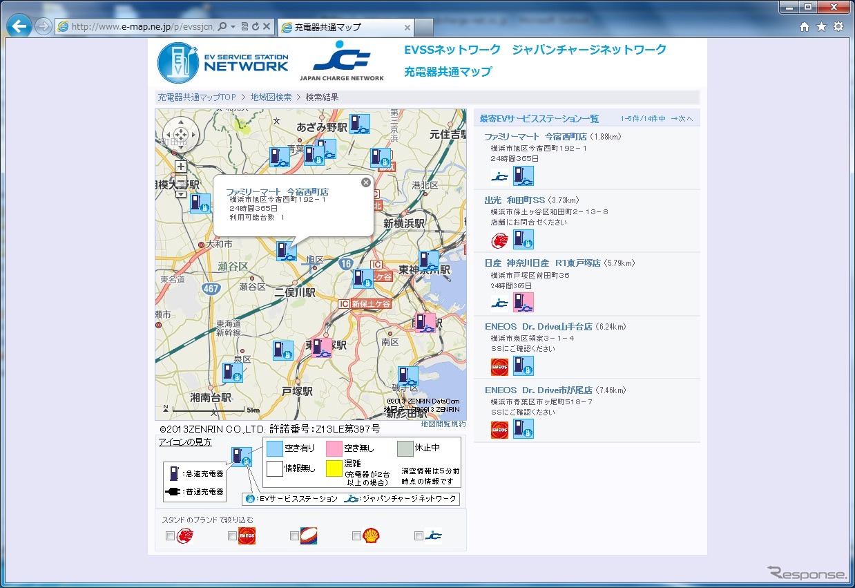 地図表示