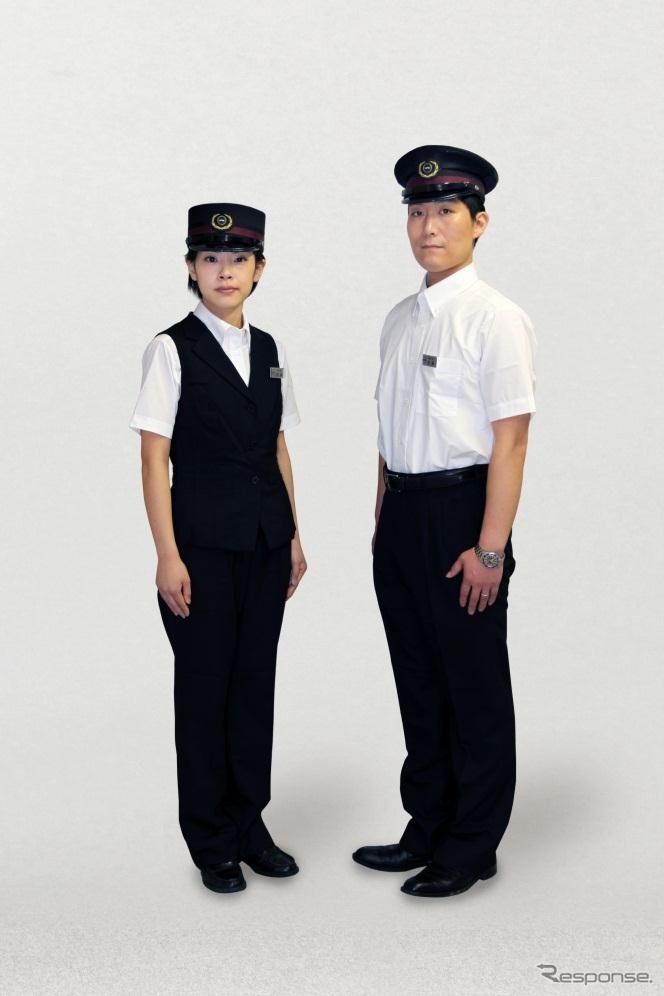 2013年4月1日から導入される北大阪急行電鉄の新しい制服（夏服）