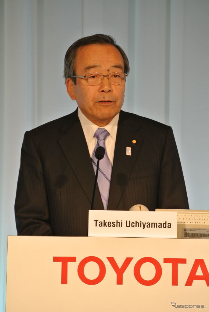 トヨタ新体制発表会見