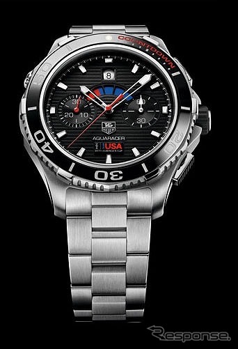 アクアレーサー 500M カウントダウン クロノグラフ