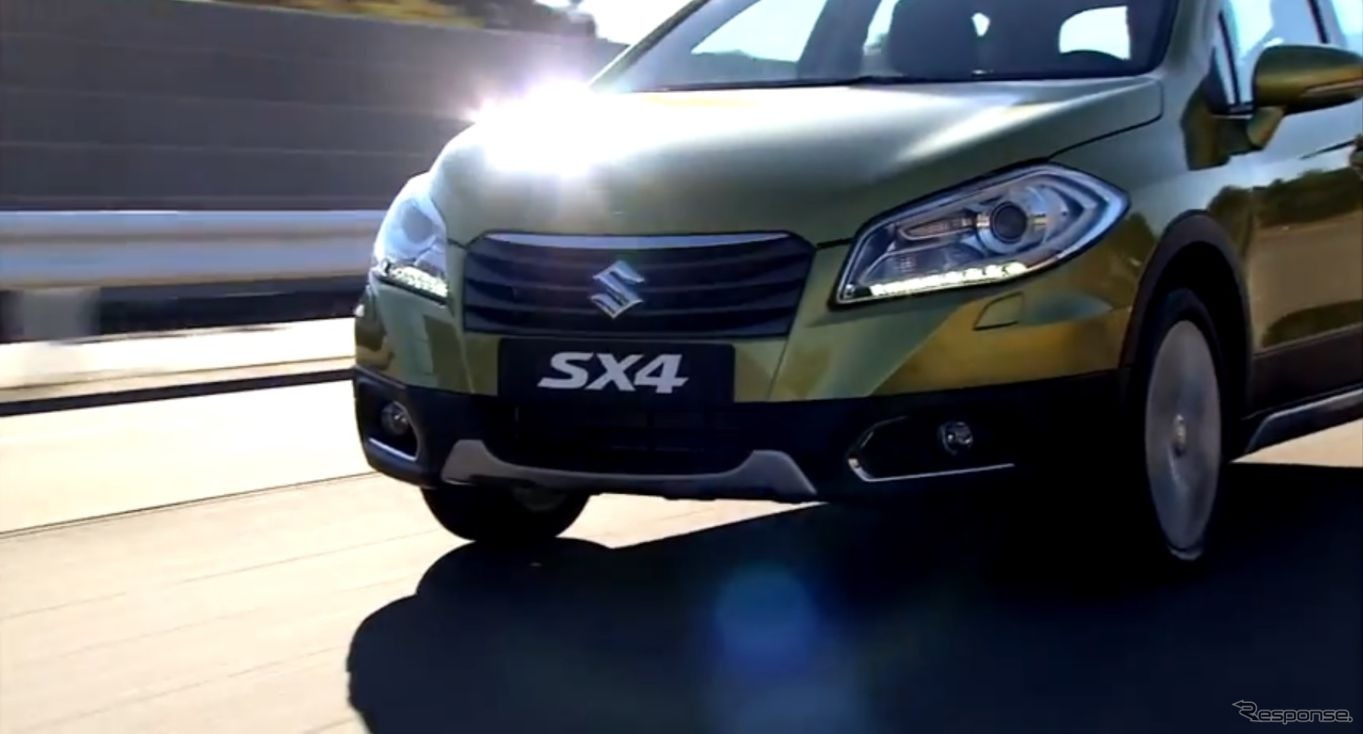 新型 スズキ SX4 クロスオーバーの公式映像