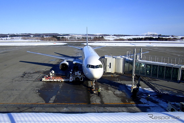 女満別空港（2013年2月）