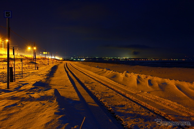 JR釧網線（2013年2月）