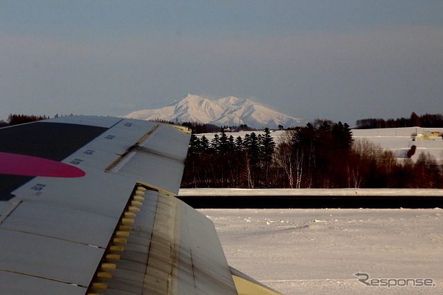 女満別空港（2013年2月）