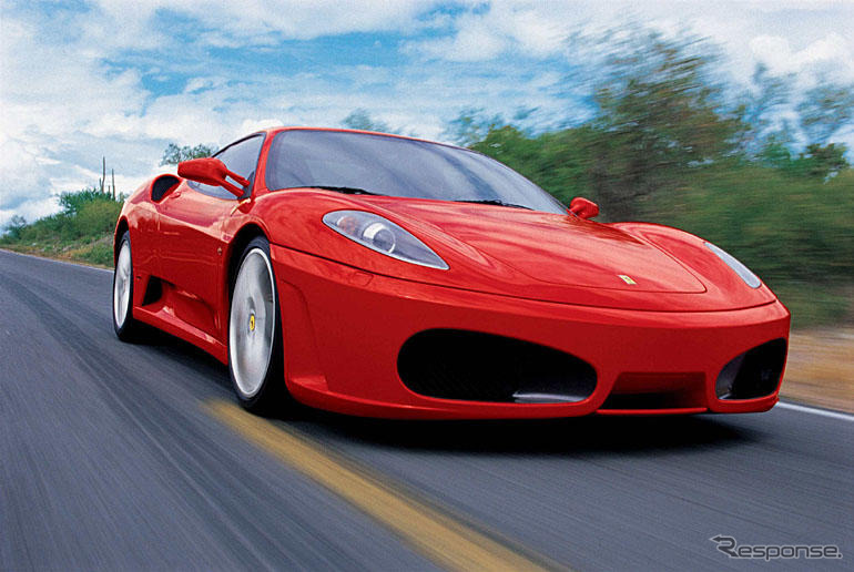 フェラーリ F430 を日本発売…公道を走れるF1