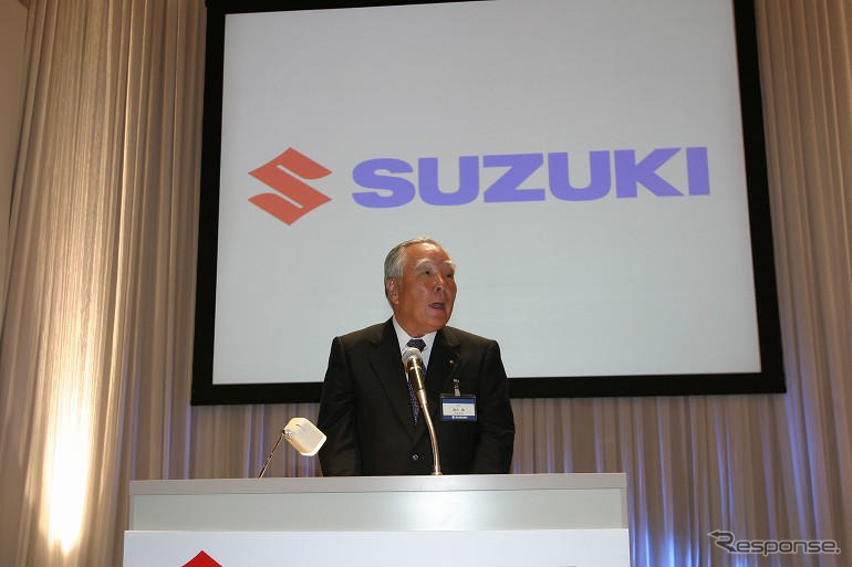 鈴木修会長、今年も軽シェアは伸ばす