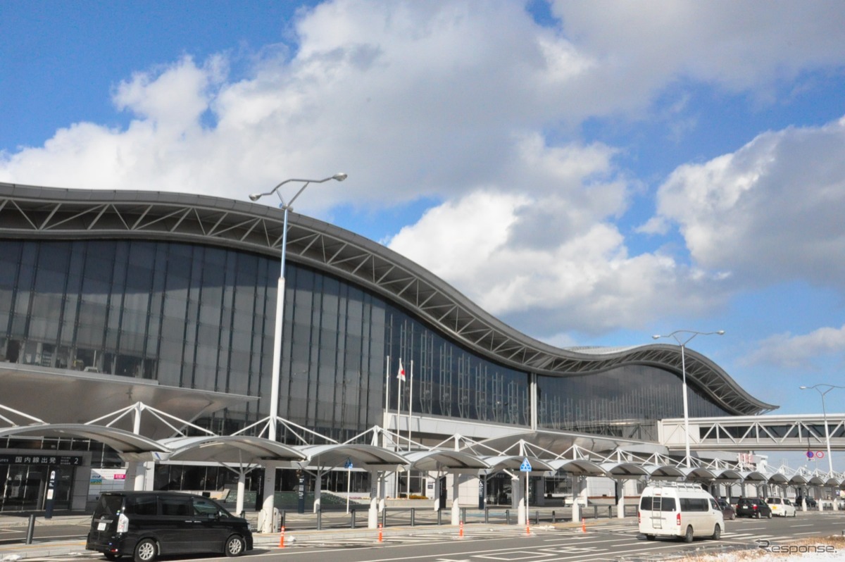 仙台空港のようす（2012年2月）