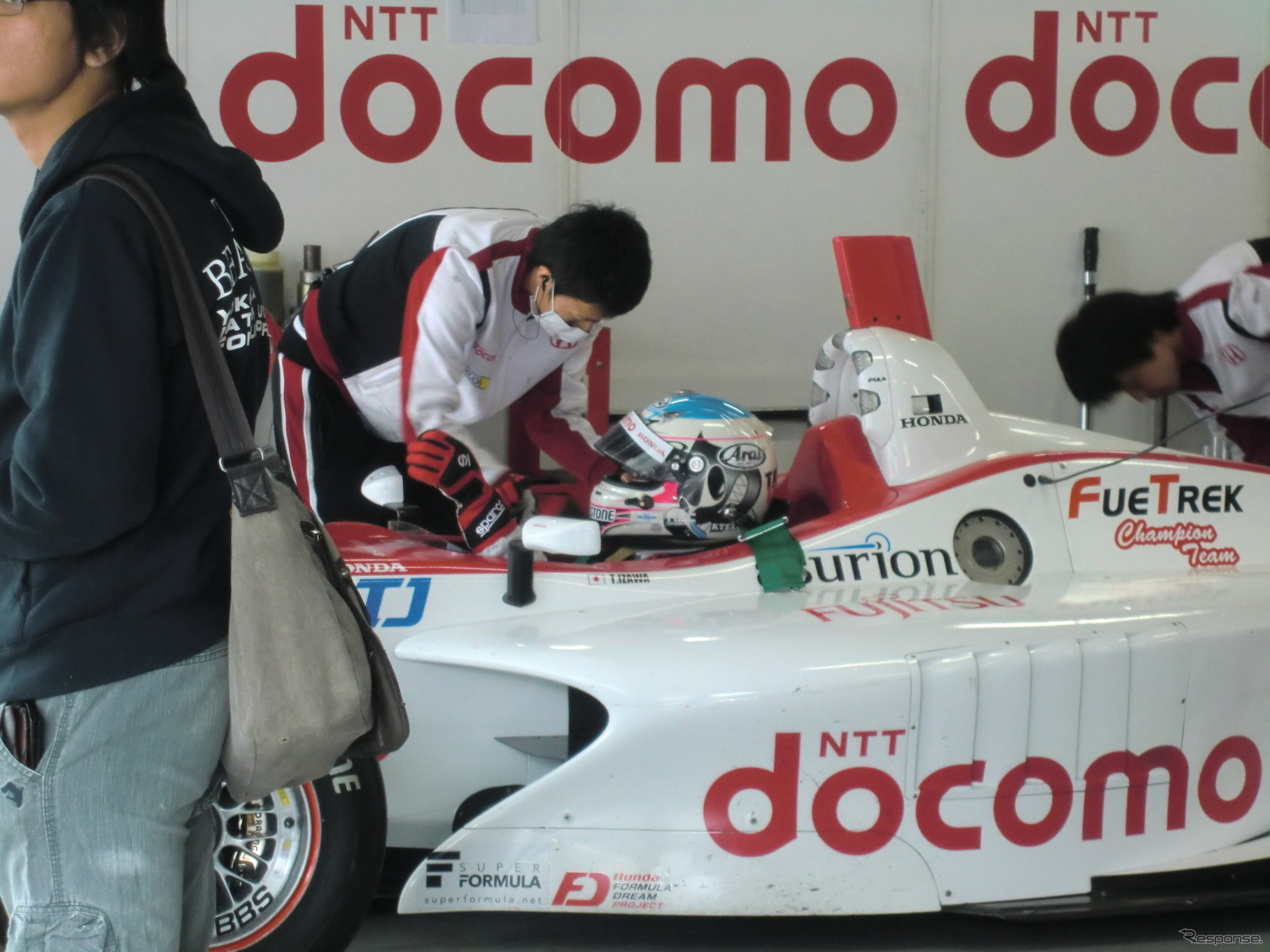 昨年シリーズ3位、DOCOMOダンディライアンの伊沢拓也。