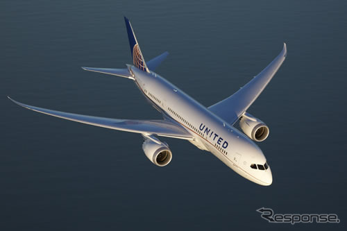 ユナイテッド航空787ドリームライナー
