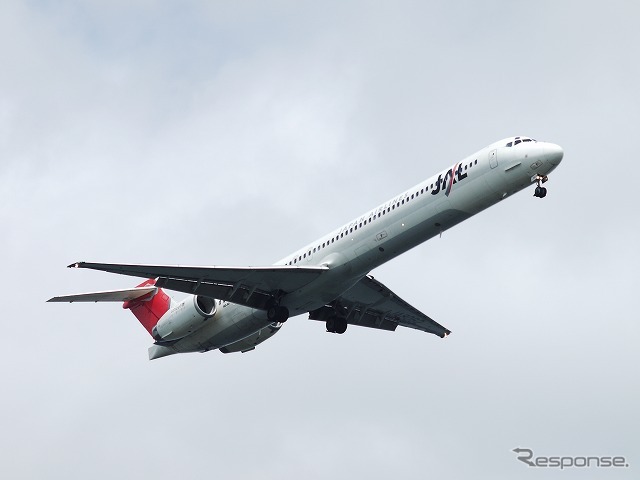 日本航空 マクドネルダグラスMD-90（参考画像）