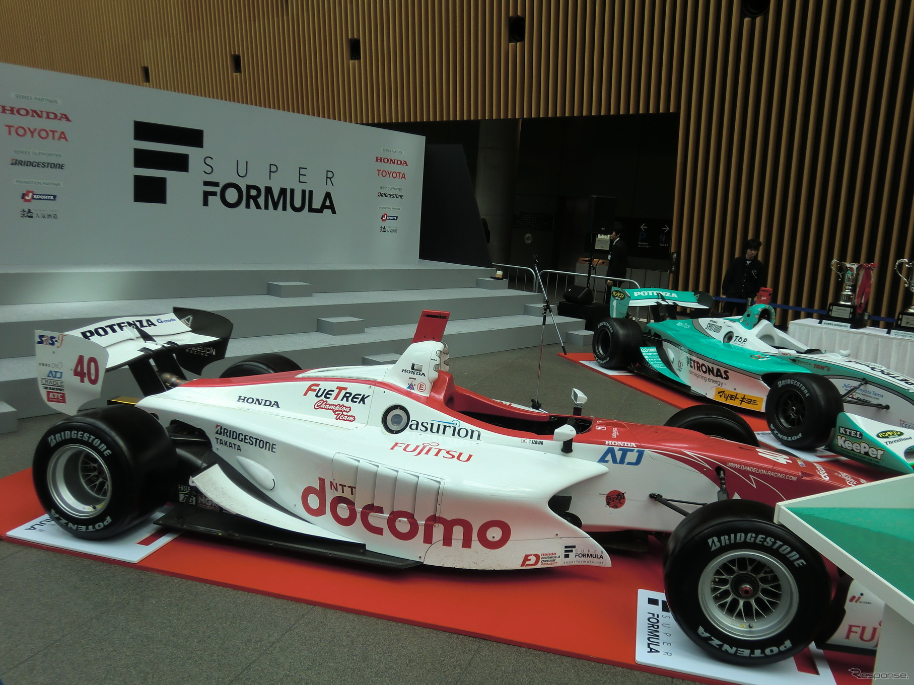 今季のスーパーフォーミュラを走るマシンは「SF13」（昨年までの名称はFN09）。