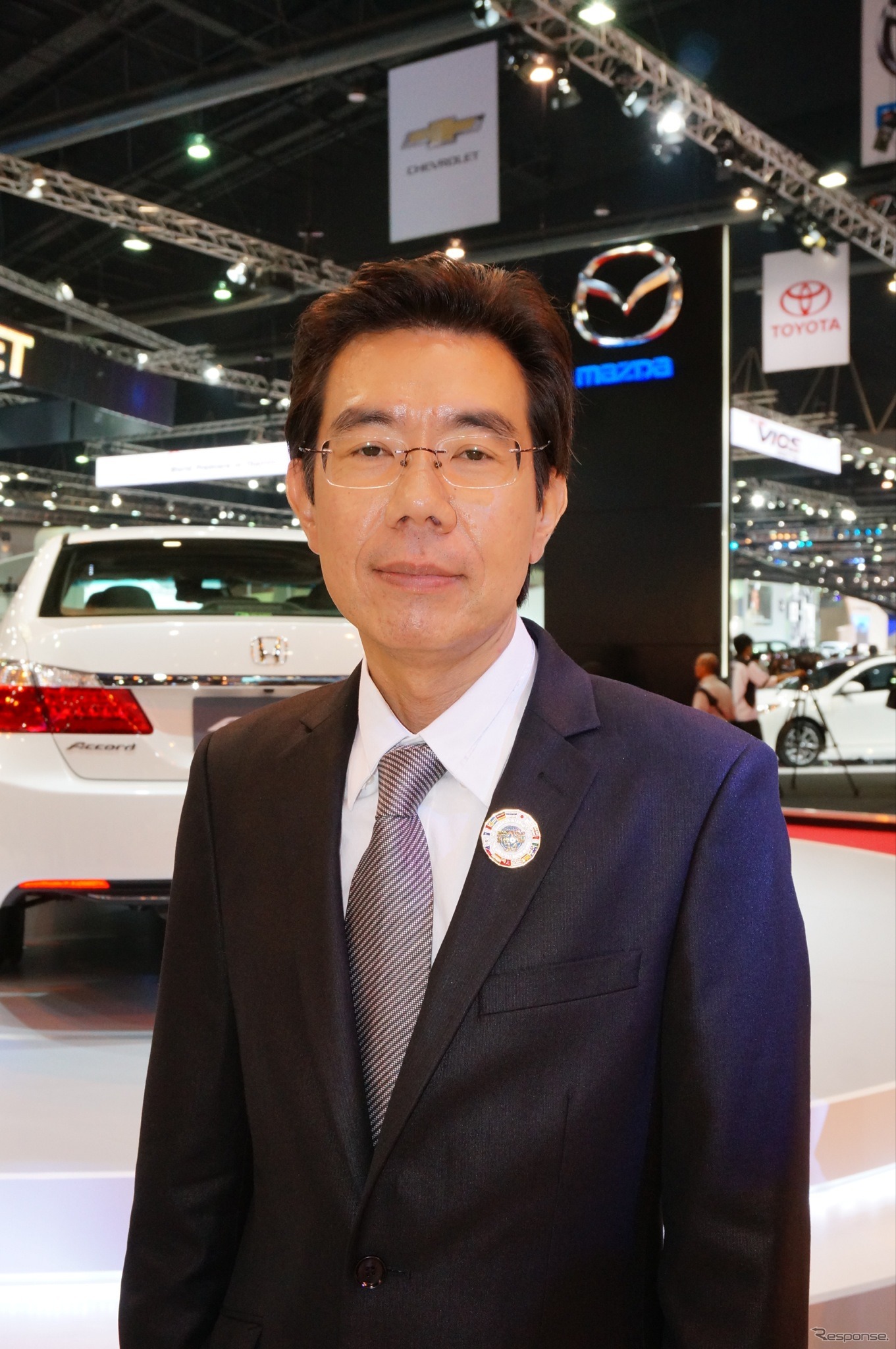 タイホンダ・マーケティング部門マネージャーのソンポップ氏