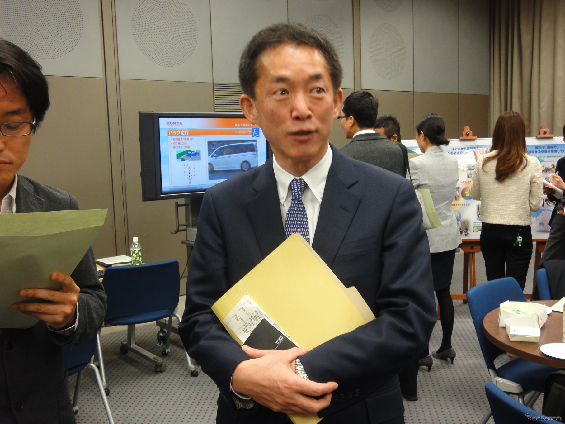 ホンダ　峯川尚常務（安全技術発表会）
