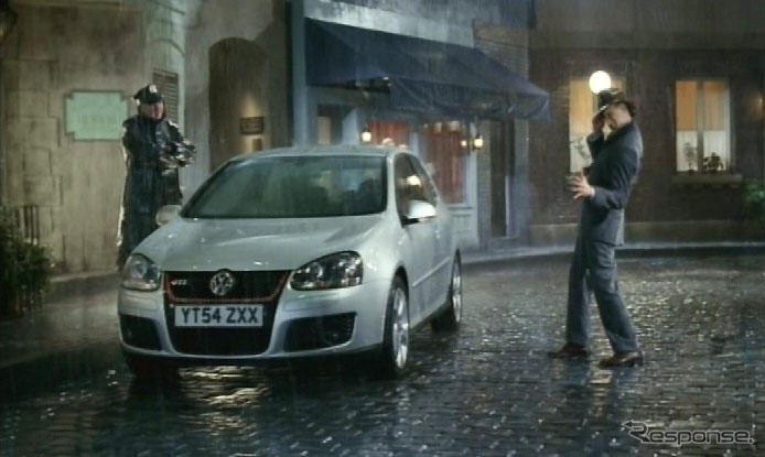 『雨に唄えば』のジーン・ケリーがブレイクダンス…新型 ゴルフ GTI のCM