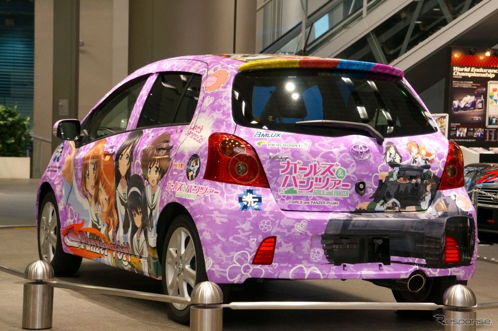 公式痛車のプリウス、240万円で販売…ガールズ＆パンツァー公式