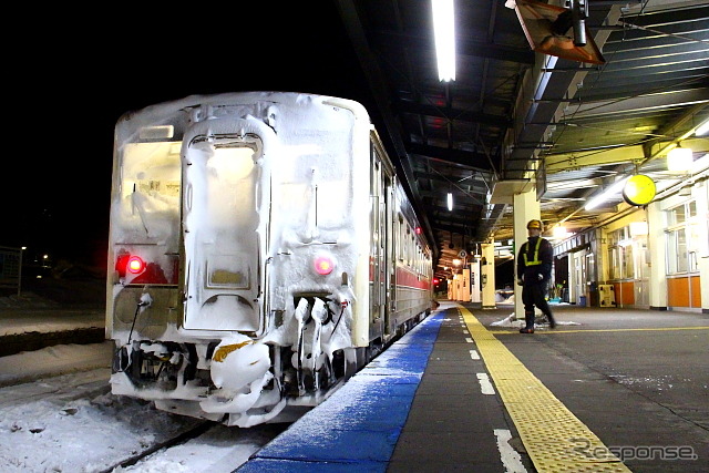 JR北海道 網走駅（2013年2月）