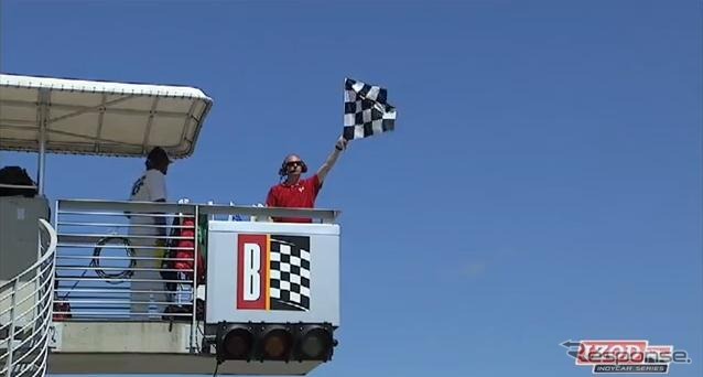 バーバー・モータースポーツ・パークのプラクティス（動画キャプチャ）
