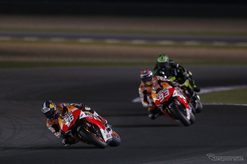 MotoGP ダニ・ペドロサ選手(#26)、マルク・マルケス選手(#93)