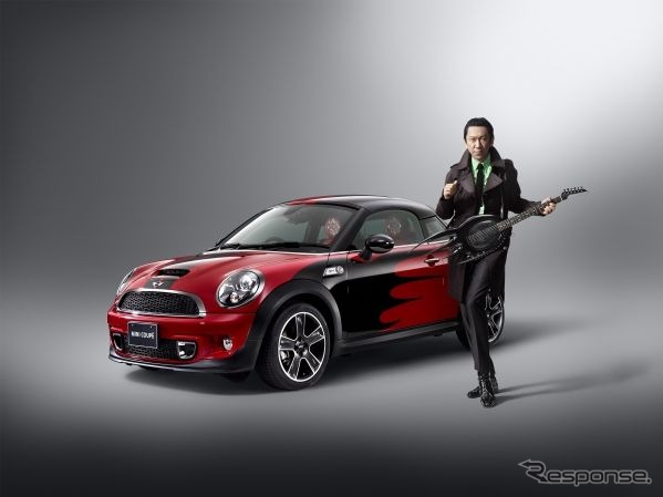 布袋寅泰とMINIのコラボレーションモデル