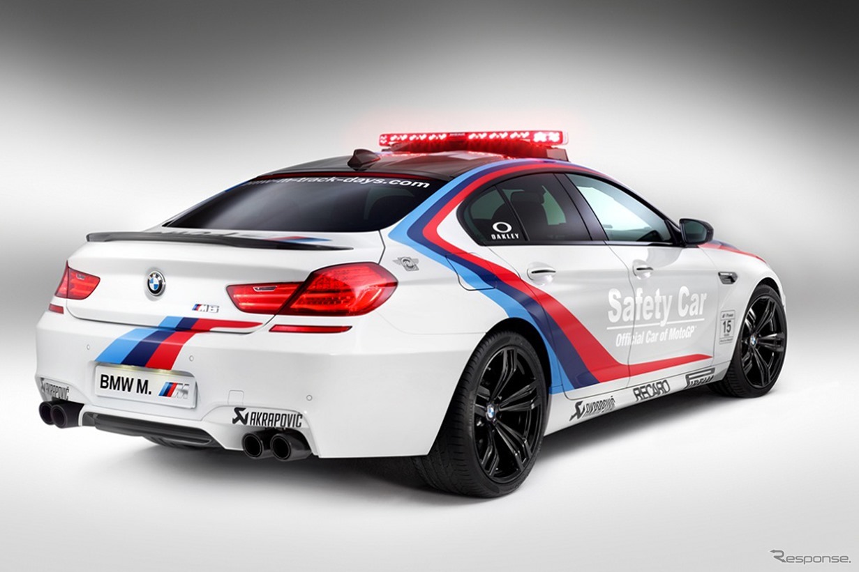 BMW M6 グランクーペのMoto GPセーフティカー