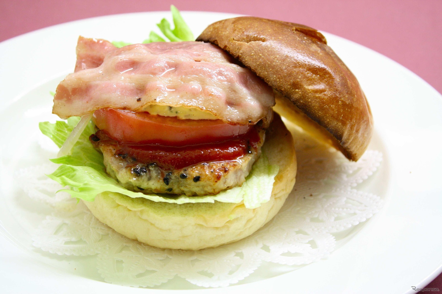 グランドホテル藤花なよろバーガー