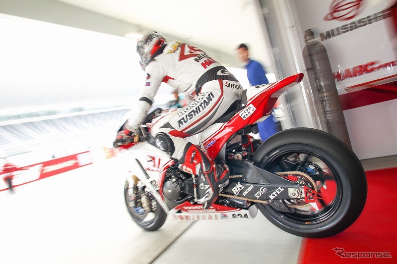 高橋巧選手（ホンダ）