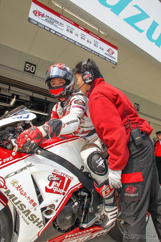 高橋巧選手（ホンダ）