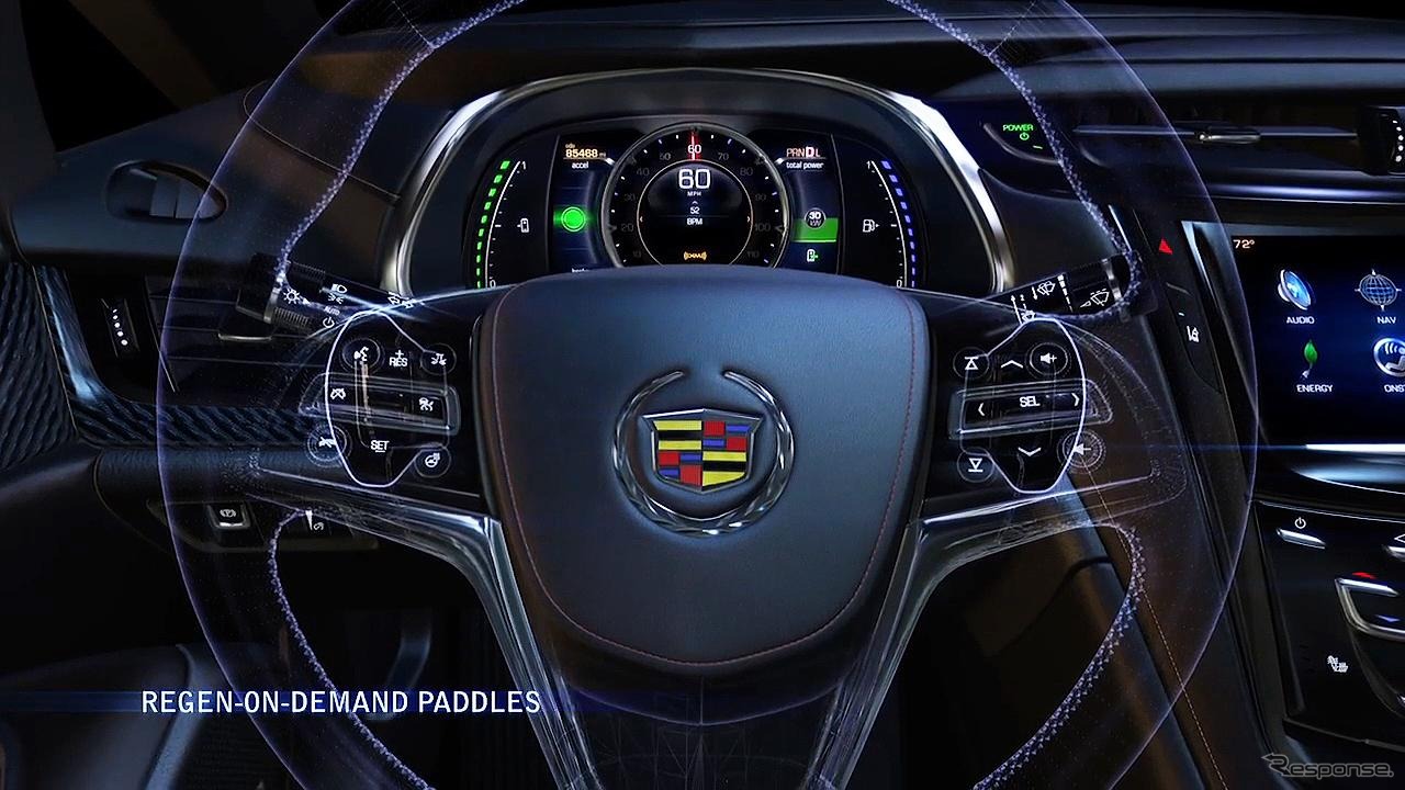 キャデラックELRに採用されるRegen on Demand