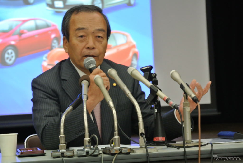 トヨタ自動車 内山田竹志副会長