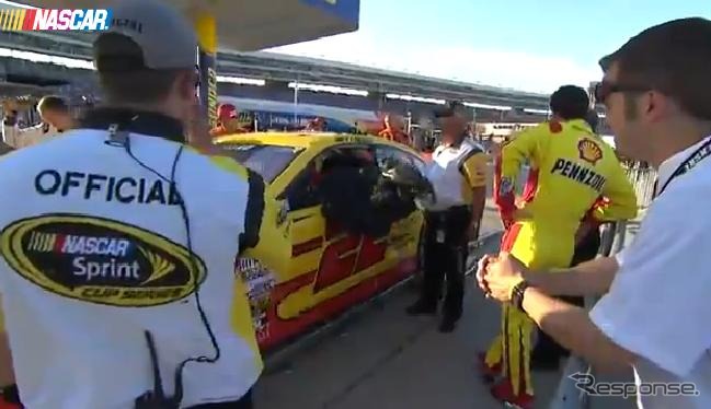 ペンスキー・レーシング（動画キャプチャ）