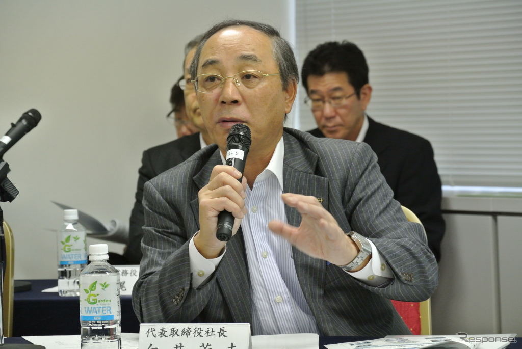 日野自動車・白井芳夫社長（参考画像）