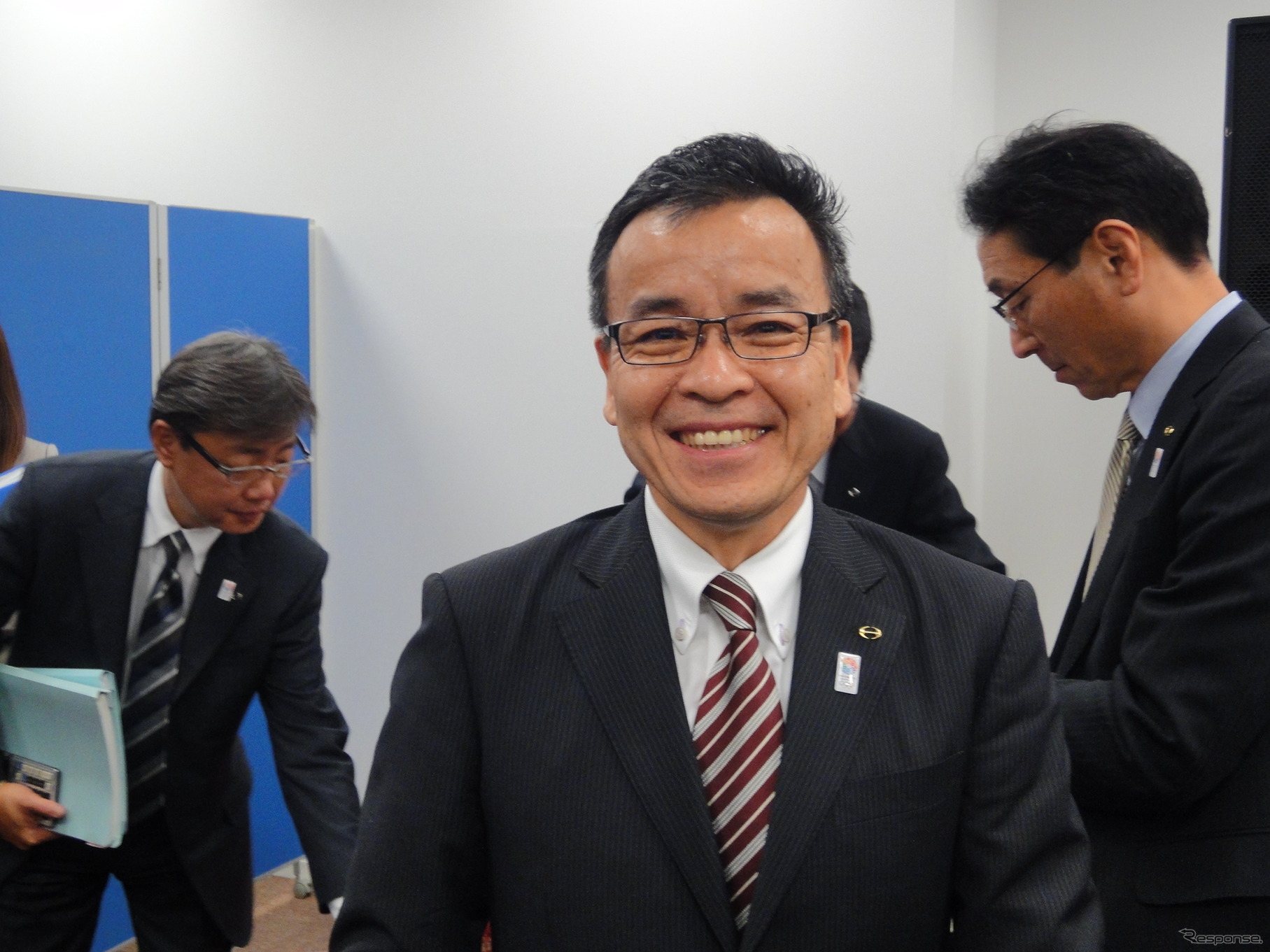 日野社長に内定した市橋保彦副社長