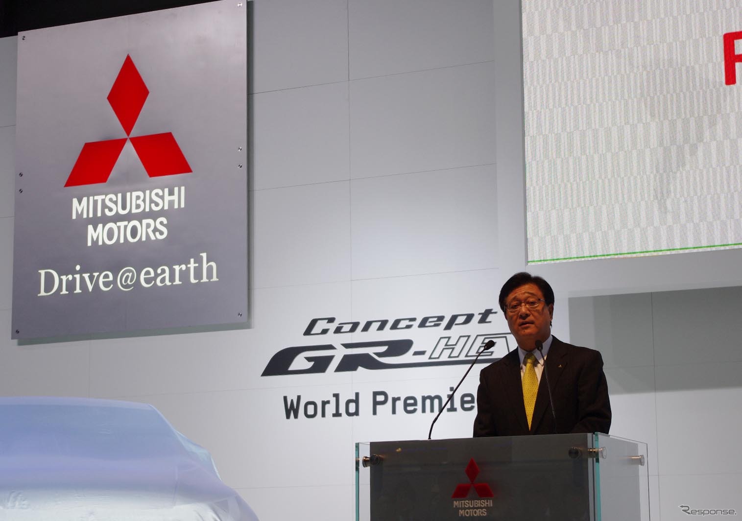 三菱 益子修社長（参考画像）