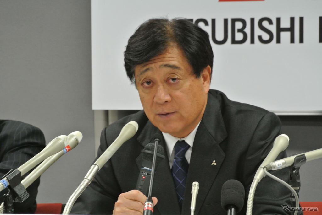 三菱自動車 益子修社長