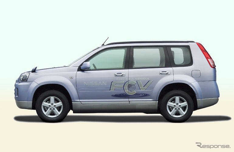 日産、自社製スタックの燃料電池車を06年度に投入