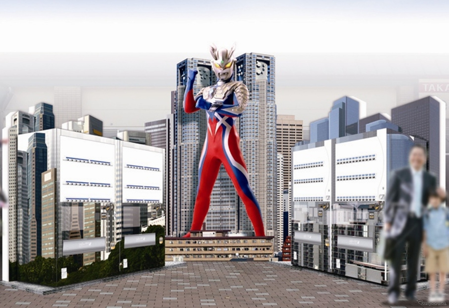 関越道高坂SAに27日設置されるキャラクター自動販売機「ウルトラマン」「ウルトラマンゼロ」