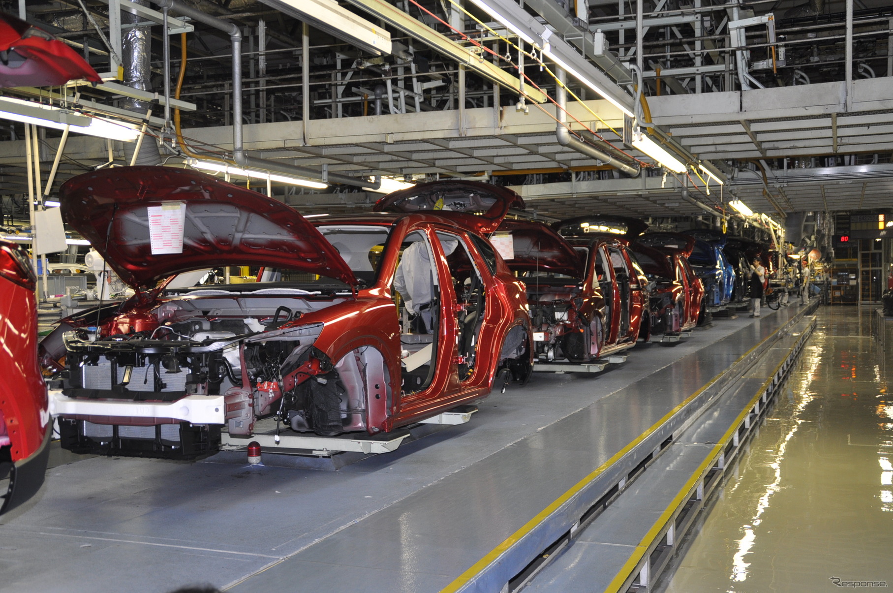 ものづくり革新が行われた宇品工場