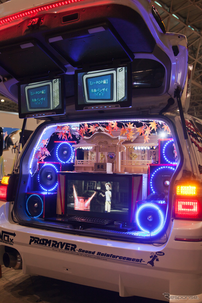 【ニコニコ超会議2】増えつつある「音と光」にこだわった痛車