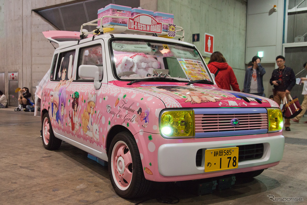 【ニコニコ超会議2】増えつつある「音と光」にこだわった痛車