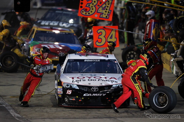 クリント・ボウヤーのピット作業