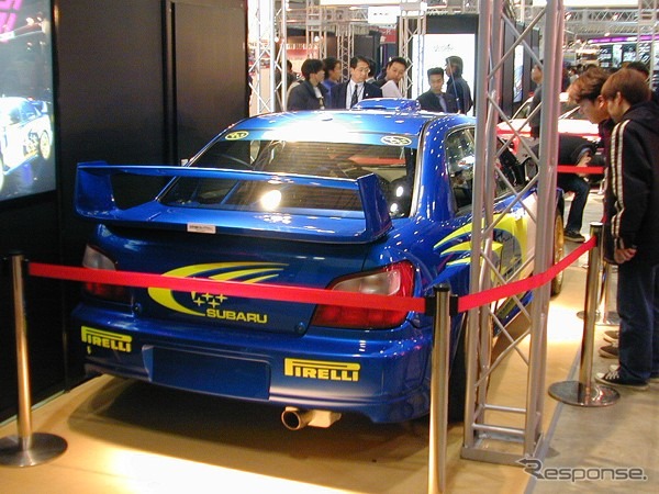 【オートサロン2001速報】これが新型『インプレッサ』ラリーカーの中身だ!!