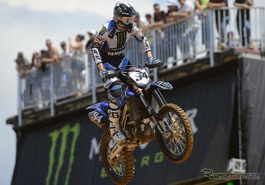 WMX、ヤマハのローランツ第1ヒート12位、第2ヒート14位