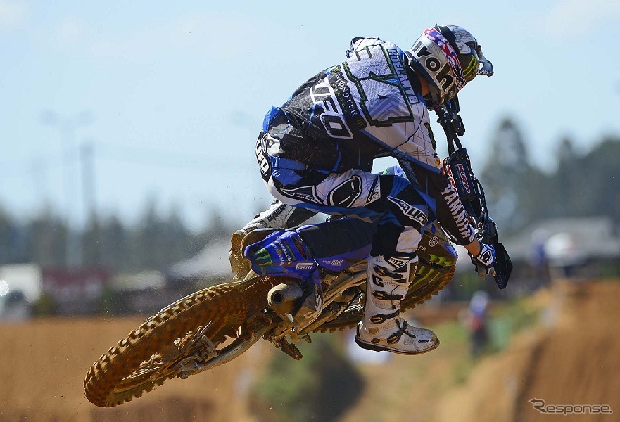 WMX、ヤマハのローランツ第1ヒート12位、第2ヒート14位