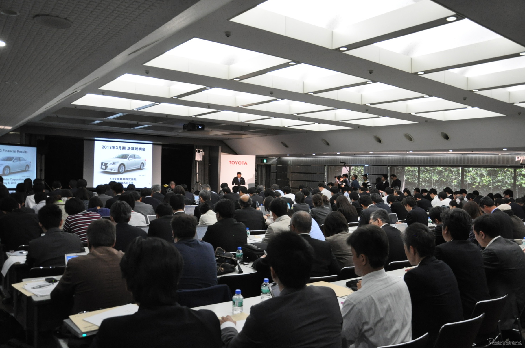 トヨタ自動車2013年3月期決算会見