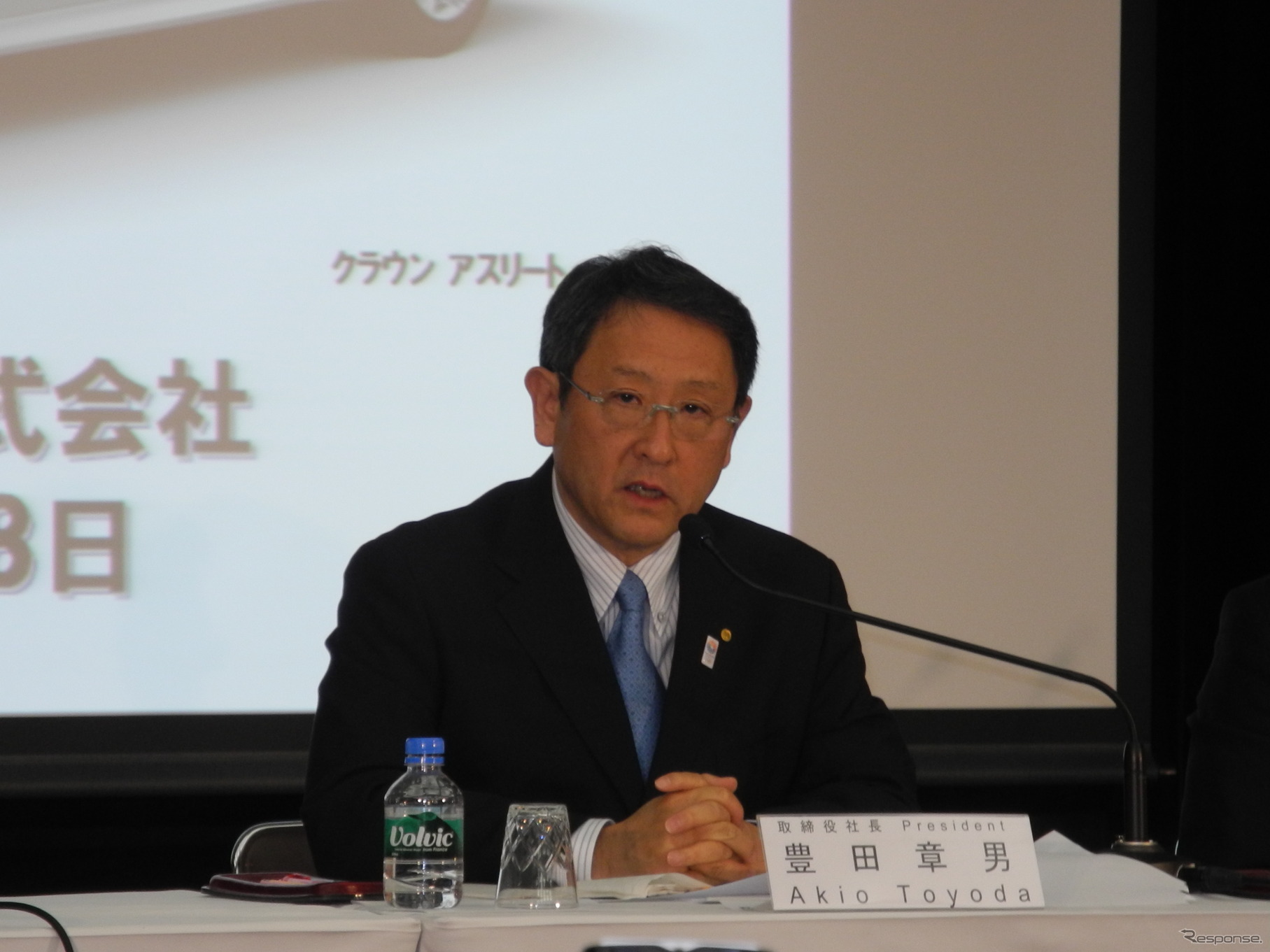 トヨタ自動車の豊田章男社長