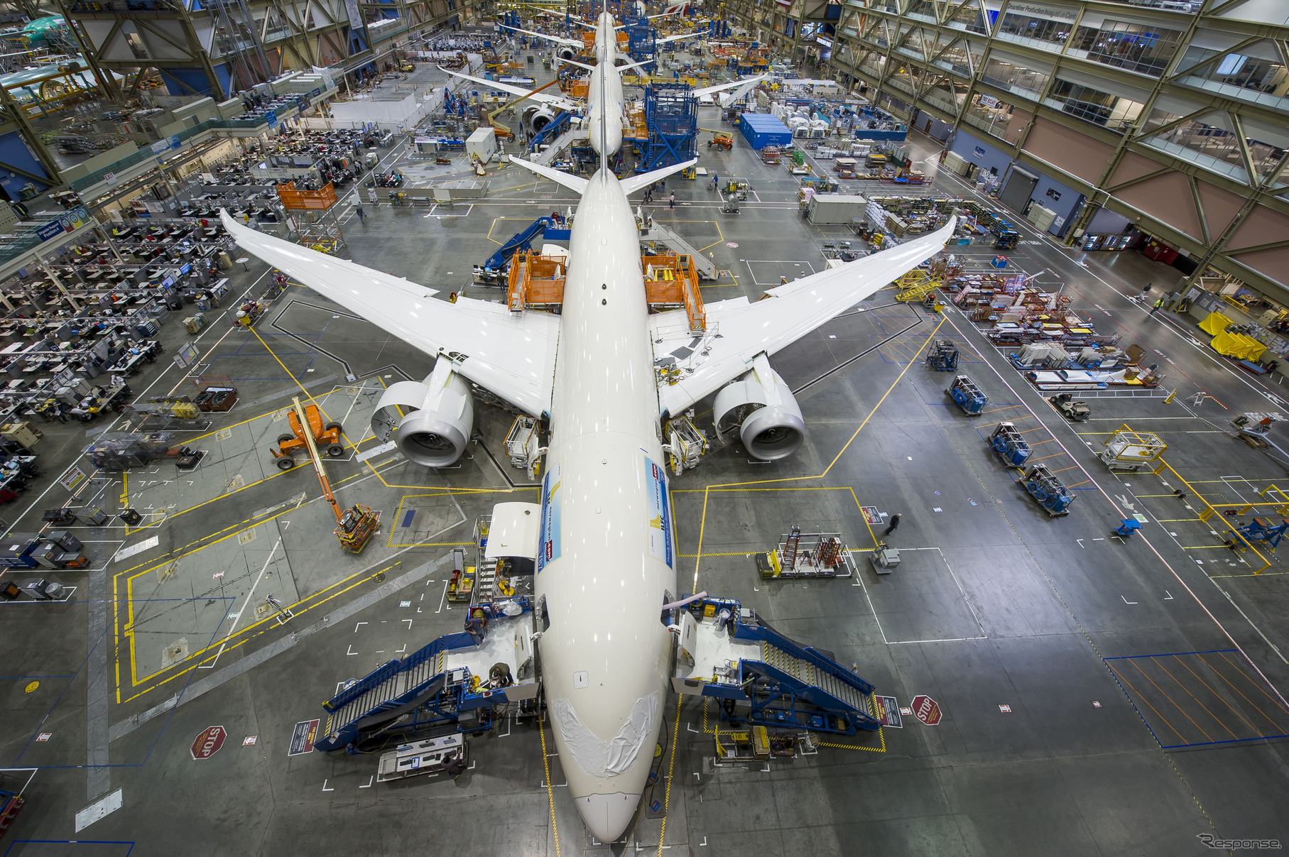 ボーイング787最終組立工場