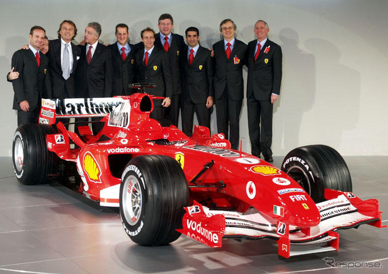 フェラーリ、F2005を発表
