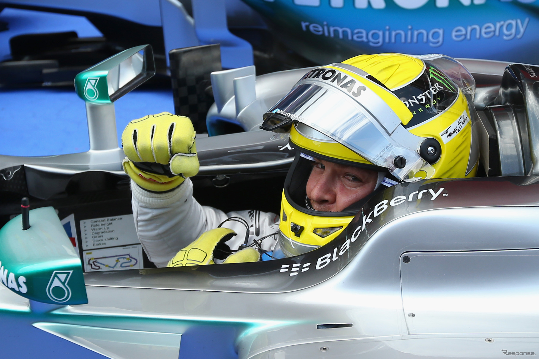 ニコ・ロズベルグ（メルセデスAMG 、スペインGP、2013年）