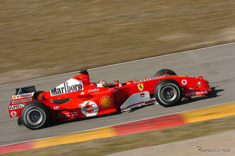 F2005がトラックデビュー